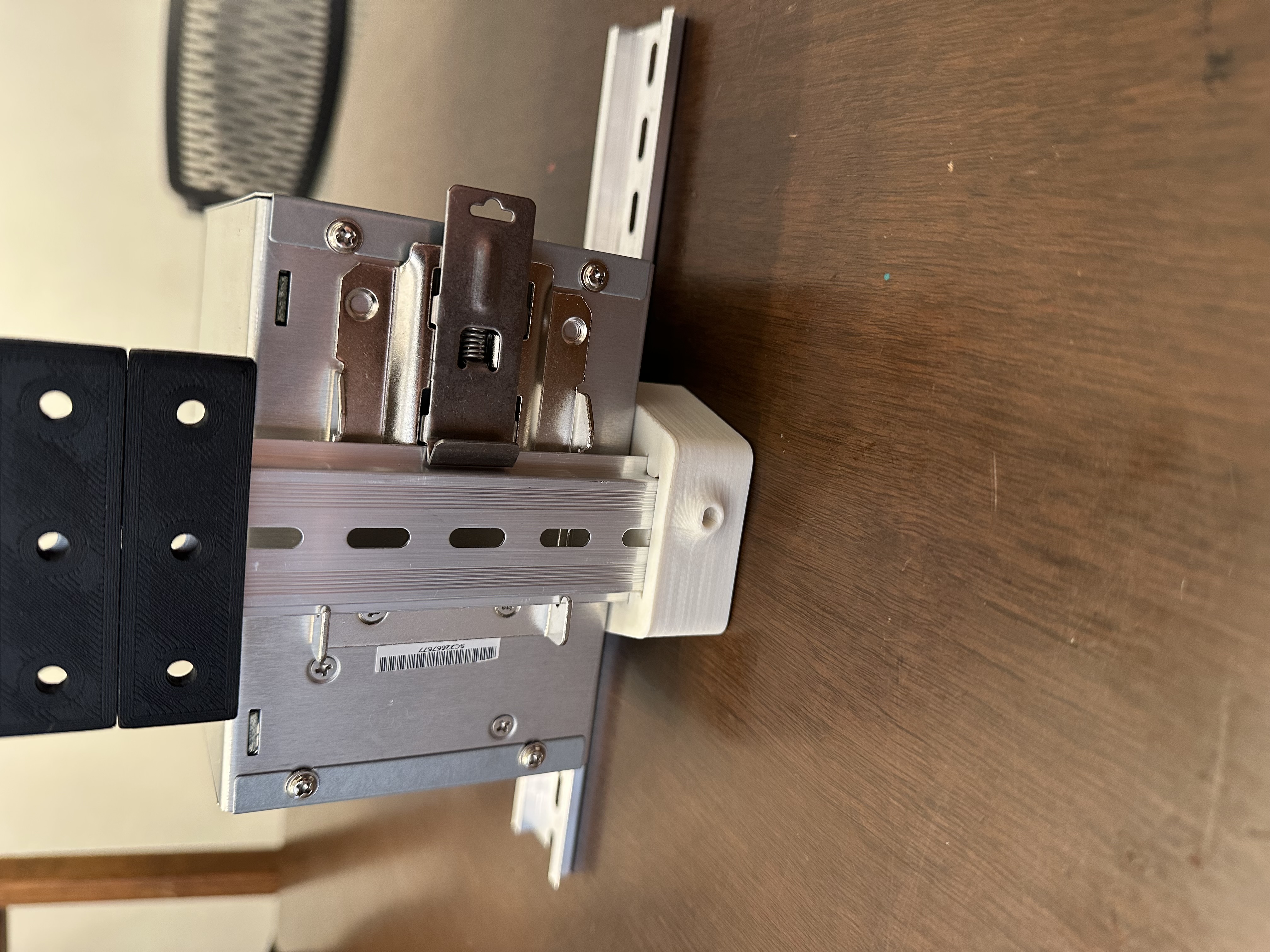 Din Rail Right Angle Adapter