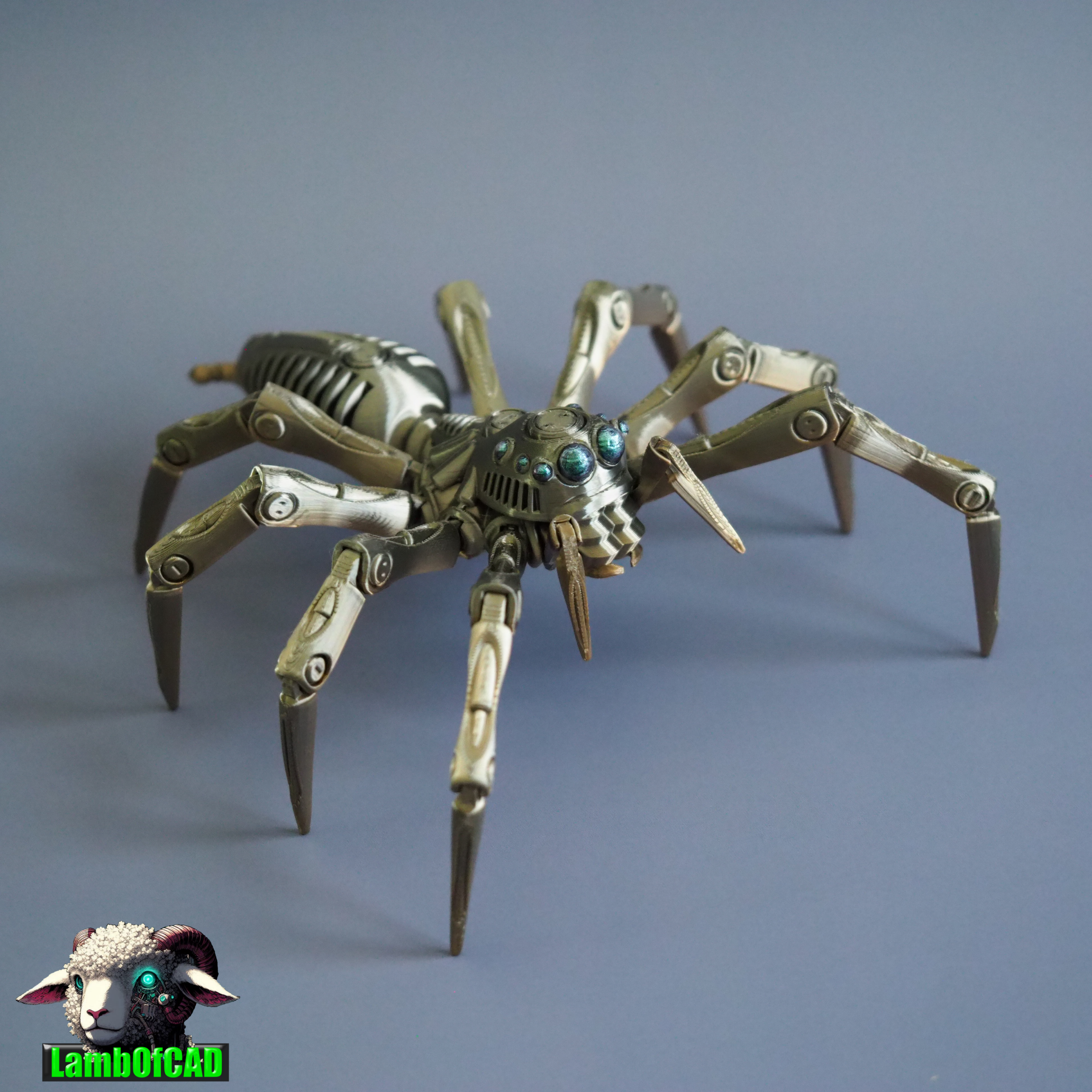 Miniatura 4 do modelo 3D Robotic Jumping Spider