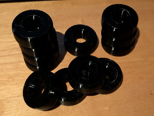 Audio isolation pads 40x15mm (TPU 95)