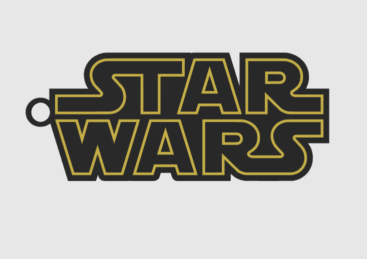 Star Wars keychain