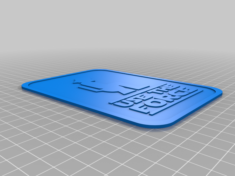 Miniatura 2 do modelo 3D Star wars-USE THE FORCE