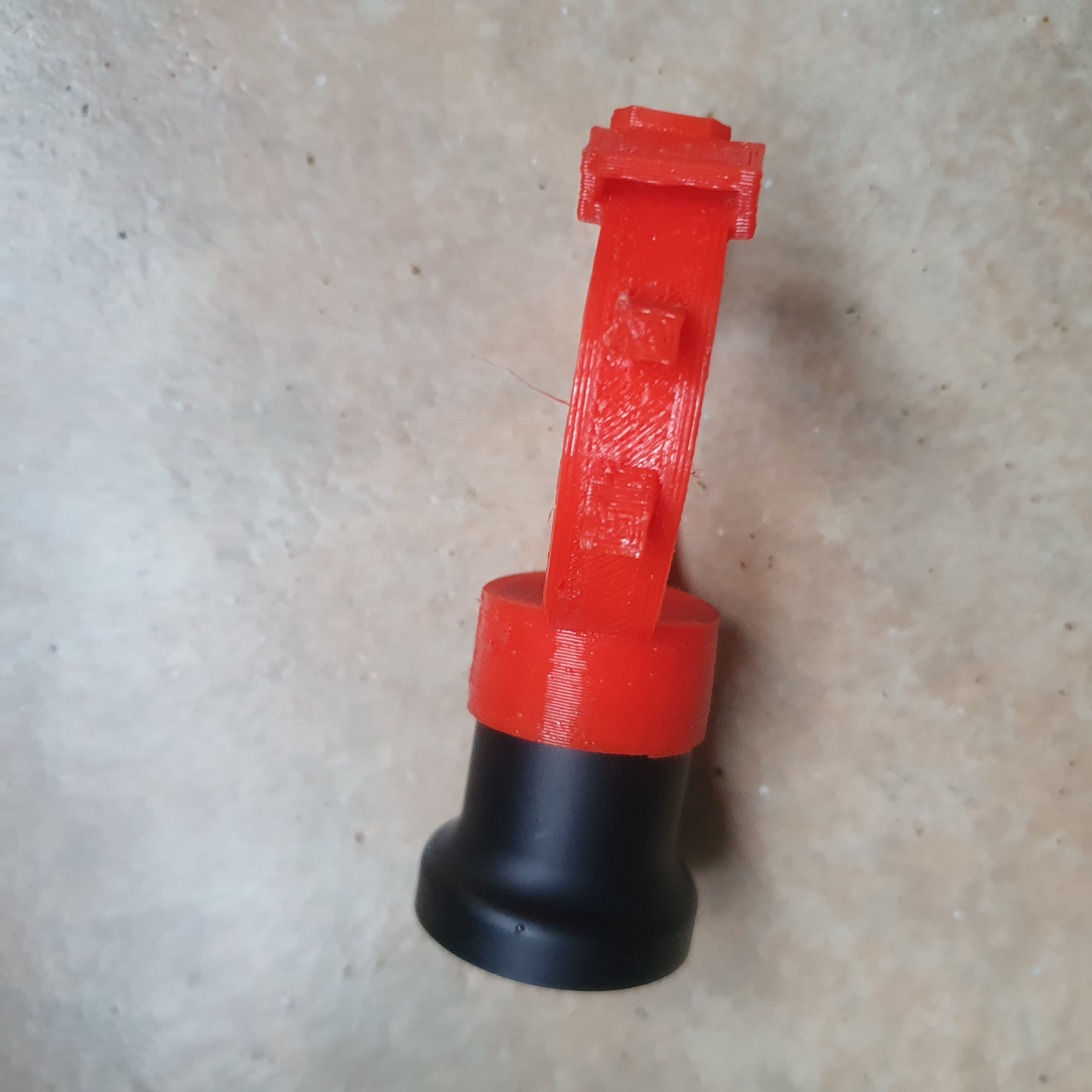 Miniatura 4 do modelo 3D Seatpost Strap Light Socket Mount
