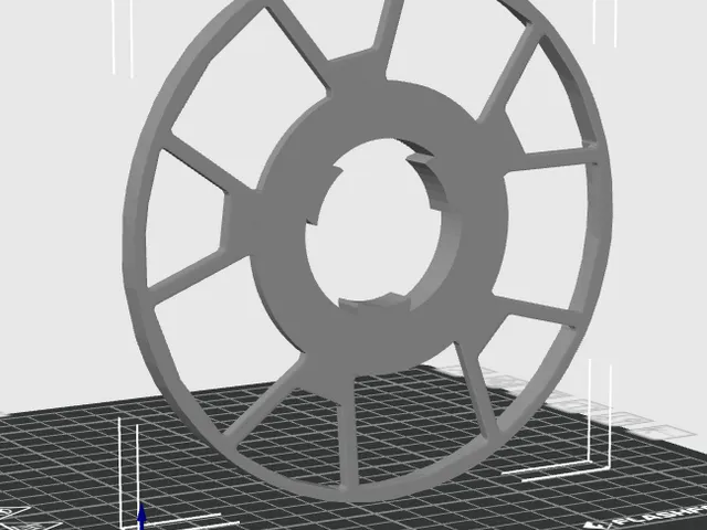 Alloy Wheel Spool Adapter AD5X