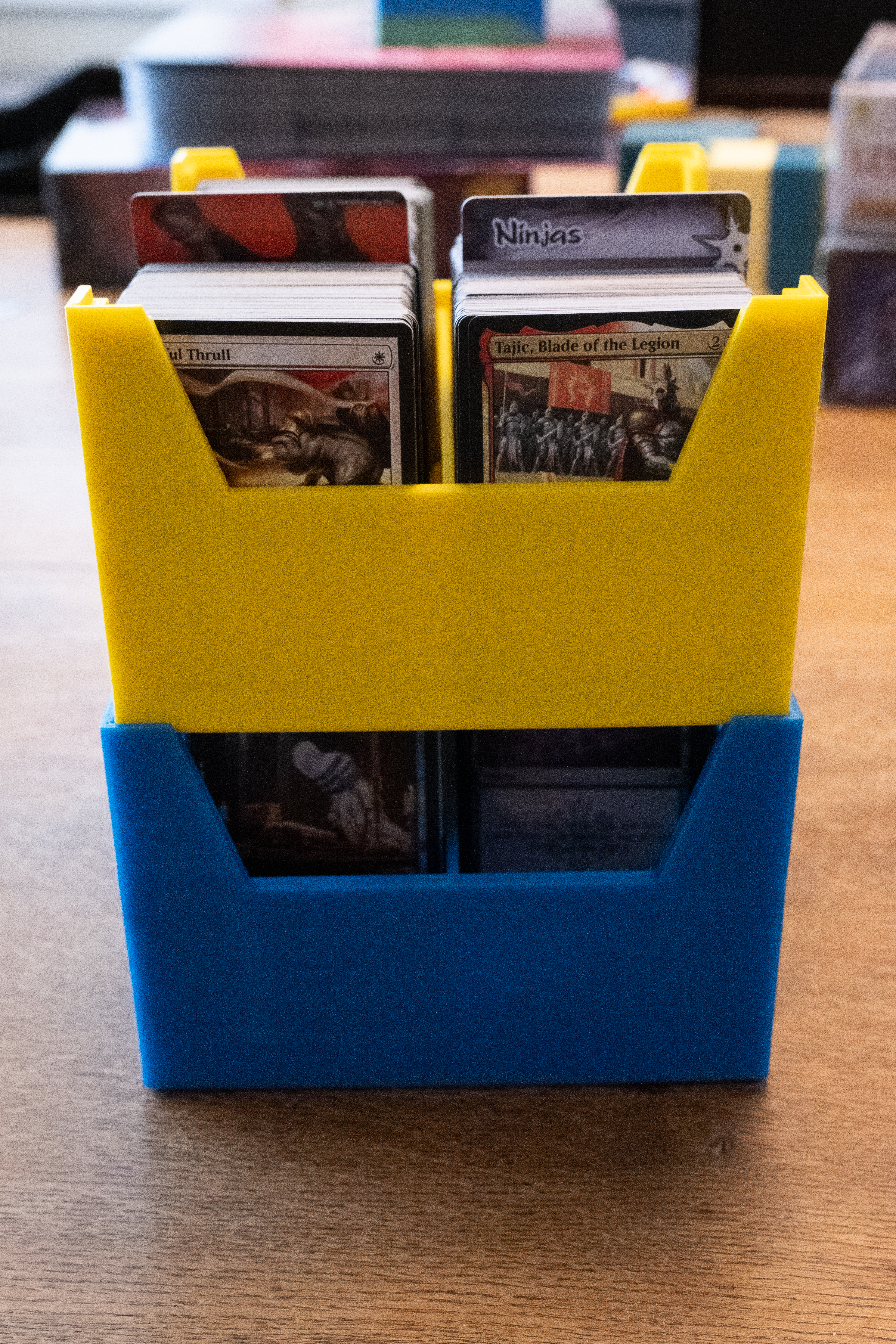 Miniatura 3 do modelo 3D Stackable MTG Card Storage Box