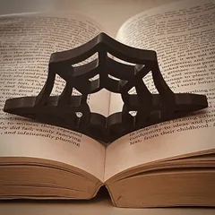 Ergonomic Spiderweb Book Holder