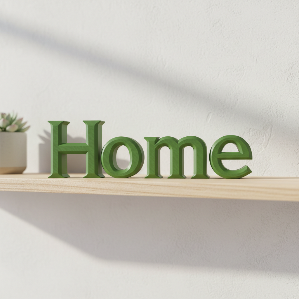 Home Decor Sign