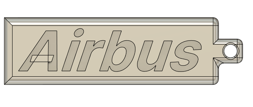 Airbus Keychain