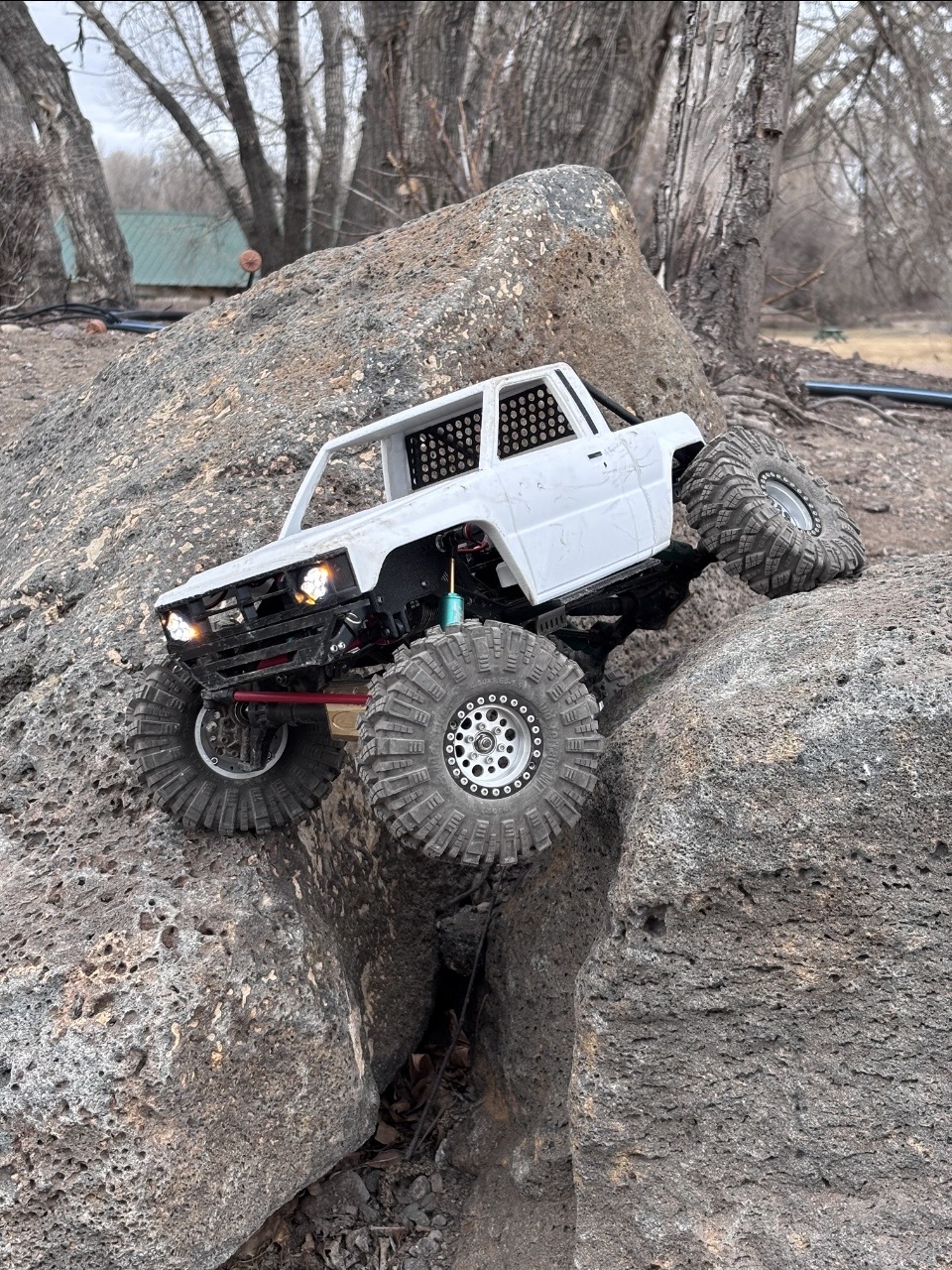 Body Mounts for 1/10 Toyota Comp Body on Traxxas TRX4