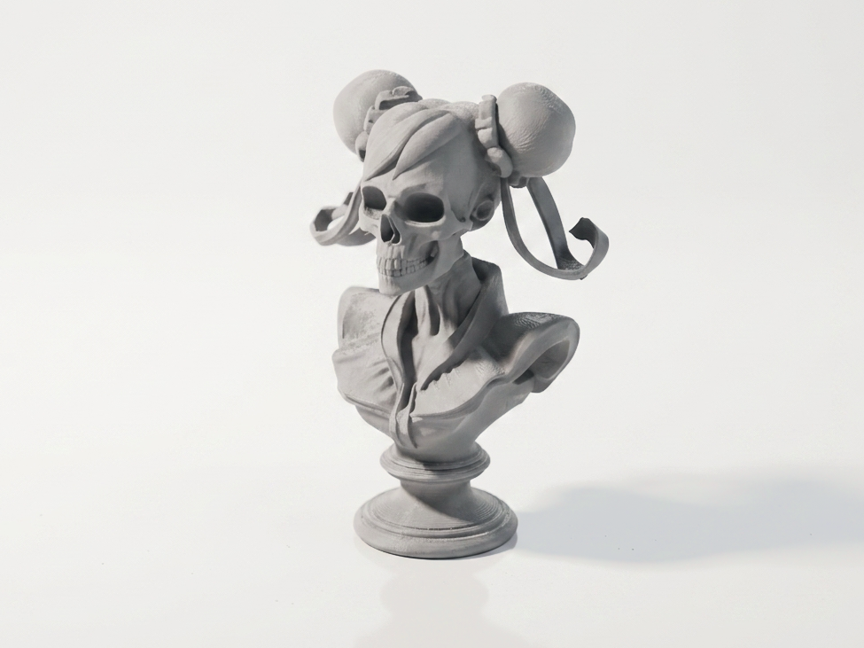 Skull Pirate Bust Sculpture 3D Printable