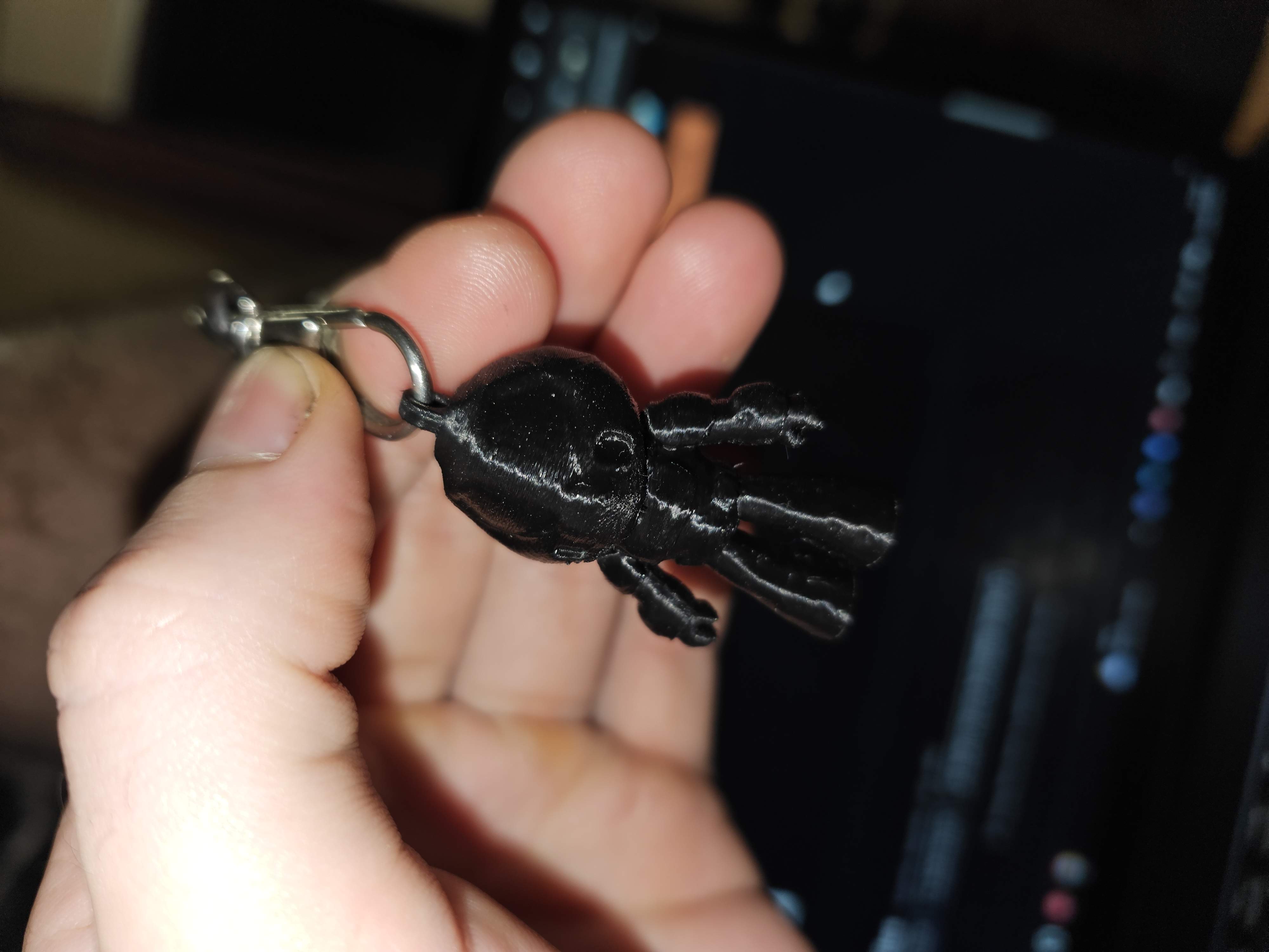 Doomguy keychain
