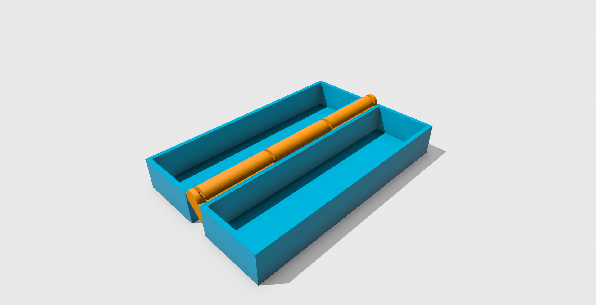 Print-In-Place Hinged Box