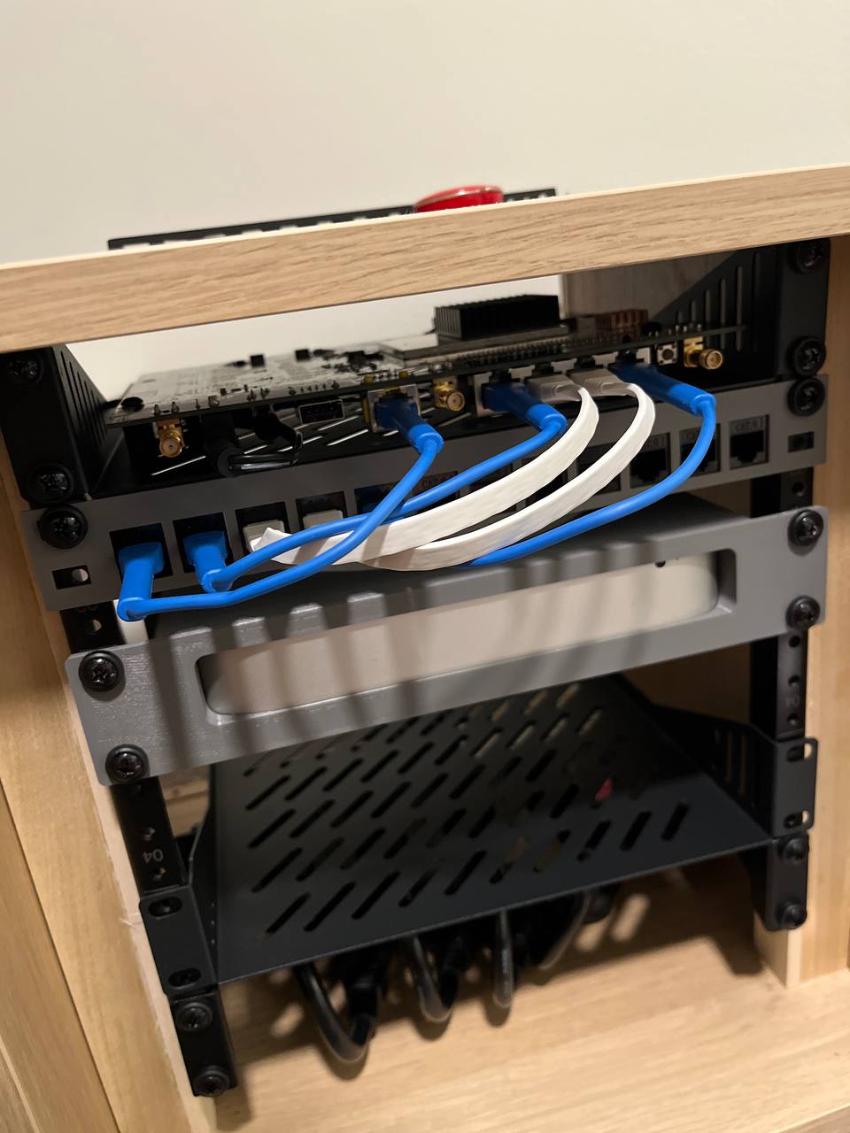 10 inch 0.66u ethernet patch panel 3D model thumbnail