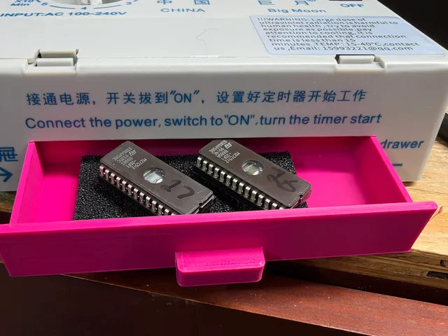 EPROM Eraser Deep Drawer — Pinsaver Socket Clearance
