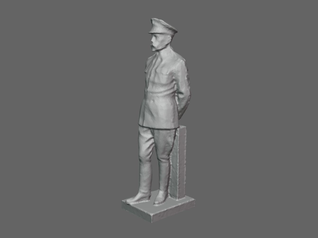 TGM (Tomáš Garrigue Masaryk) low poly