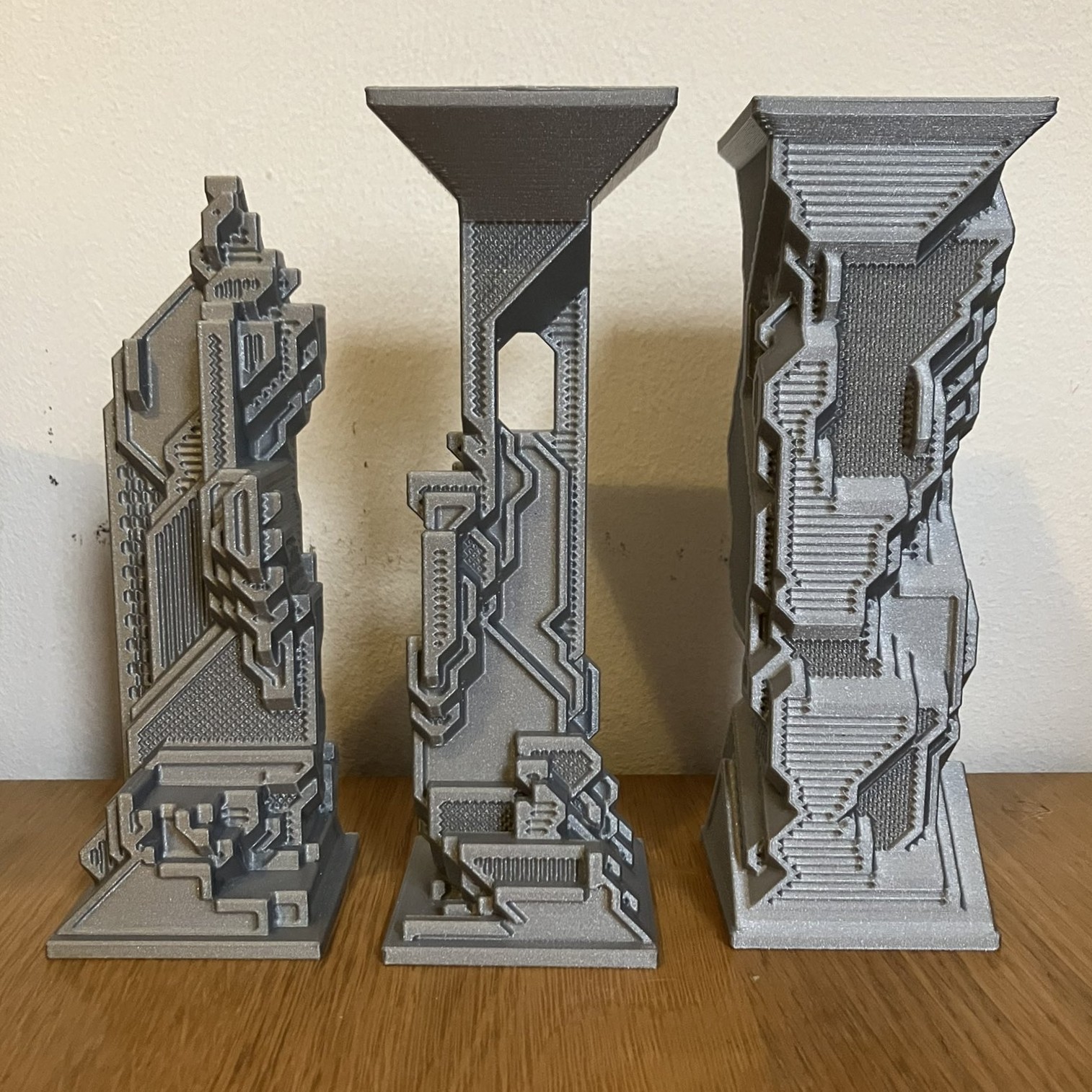 Procedural pseudo buildings
