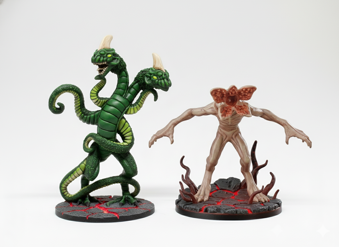 D&D Miniature: Demogorgon (Stranger Things)