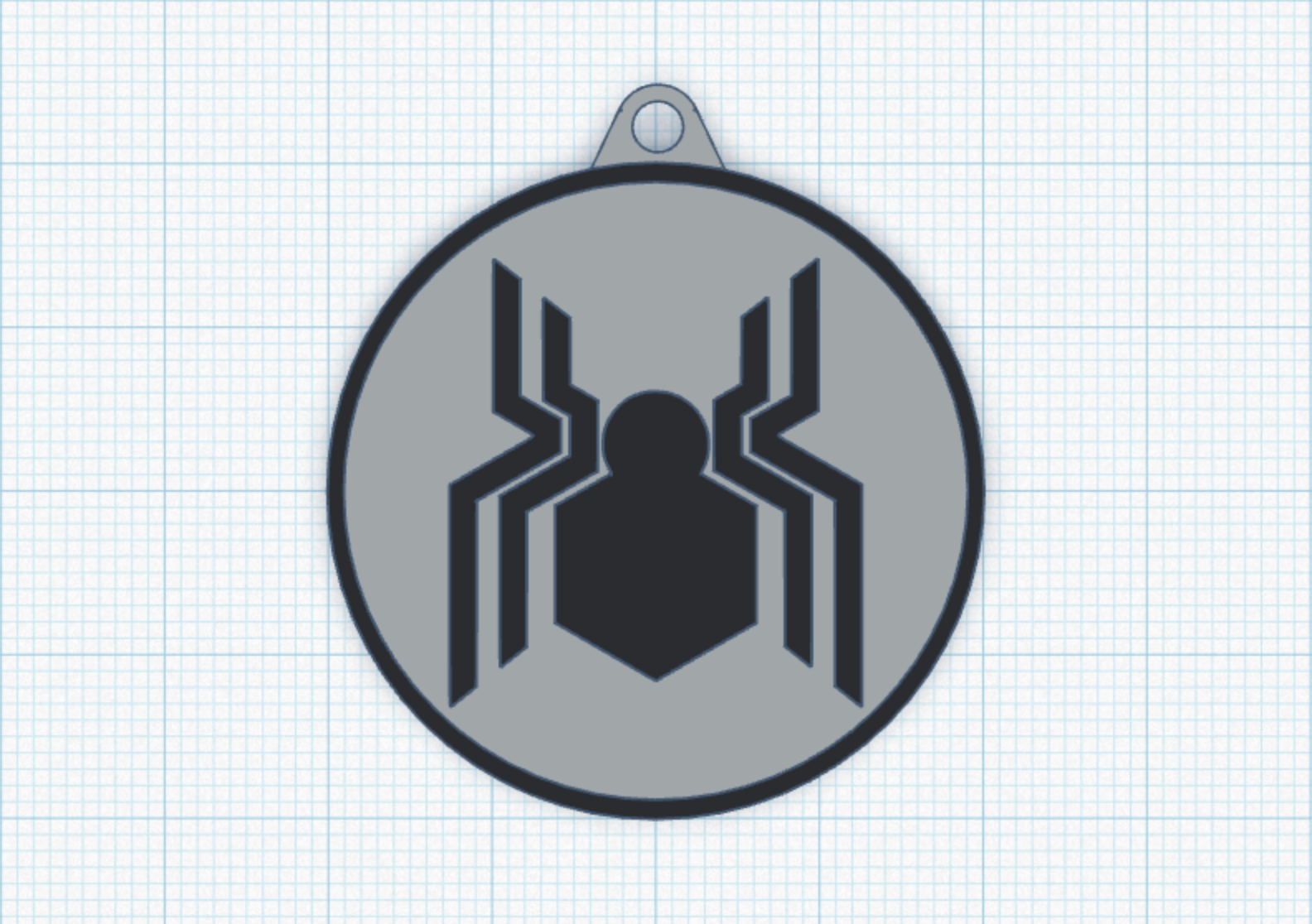 2017 Spider Logo Keytag (Tom Holland, Homecoming)