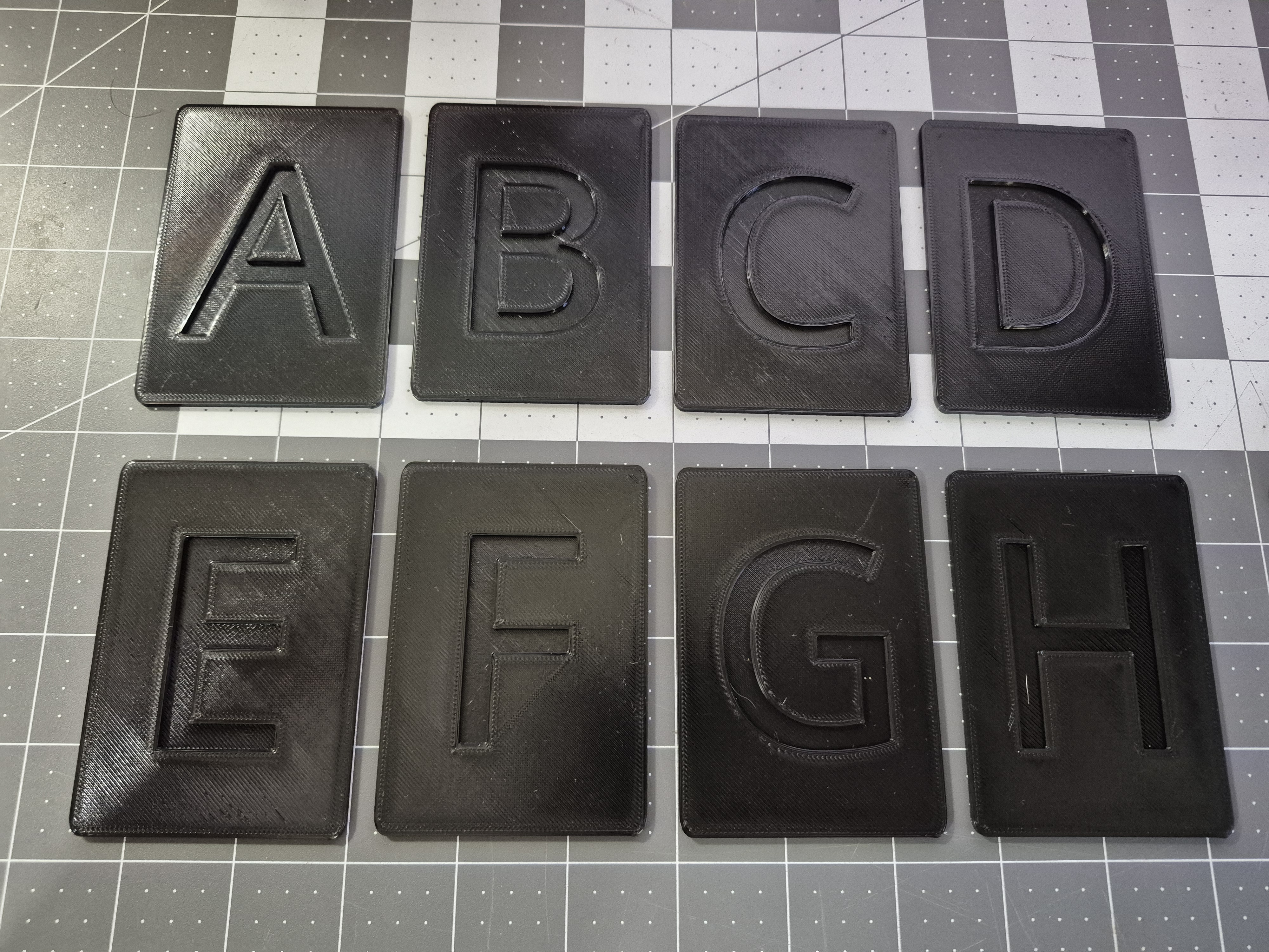 Flash Cards Of The Alphabet ABC's