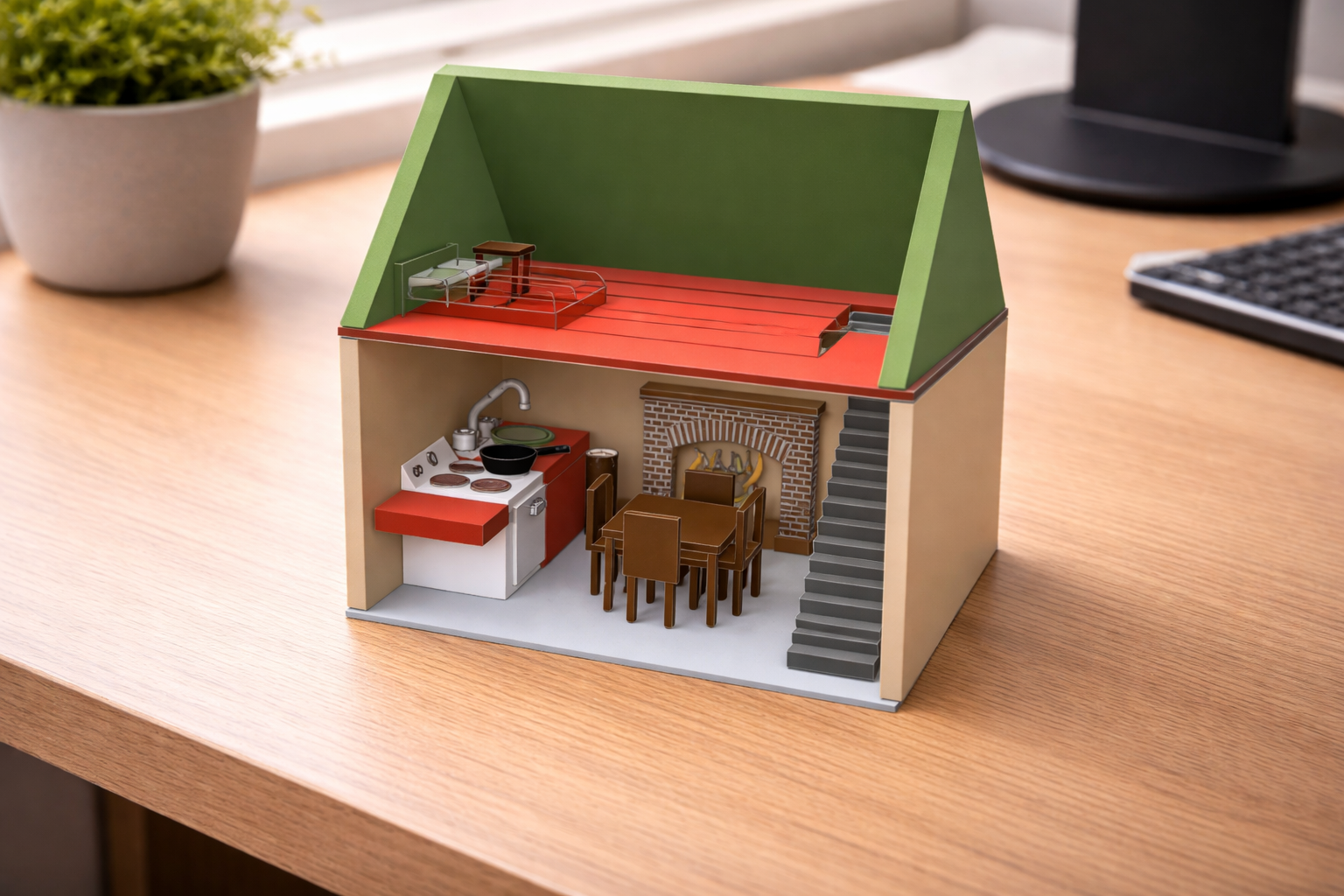 kids play house 3D model by ham guy🤨🍖🍗🥩🥓🥧🧆🍝
