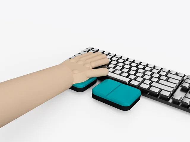 MX PalmGlide – Rolling Palm Support with Captive Balls for Hand Arthritis (Logitech MX Mechanical)