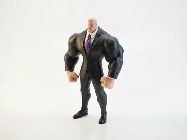 Buff John Wick Figurine Action Hero 3D Printable