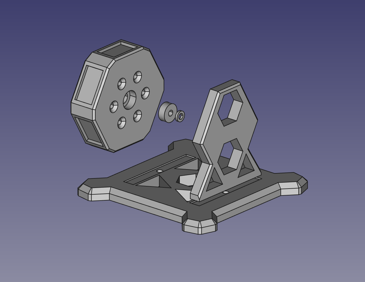 Magnetic rotating Dice, Magnetischer drehender Würfel