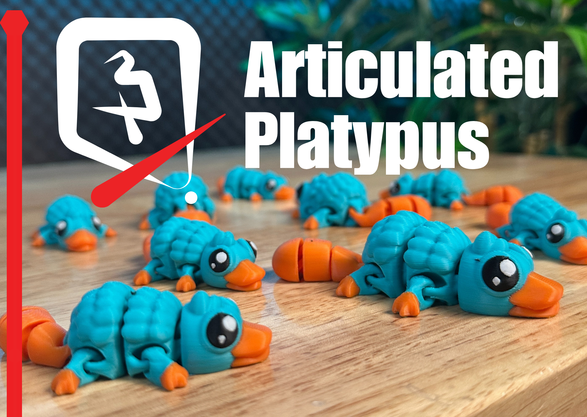 Plastic3D Articulated Platypus