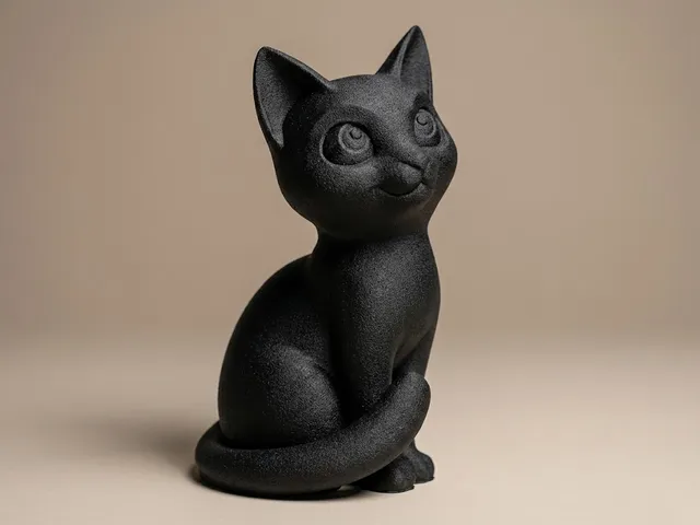 Cute Sitting Cat Decor
