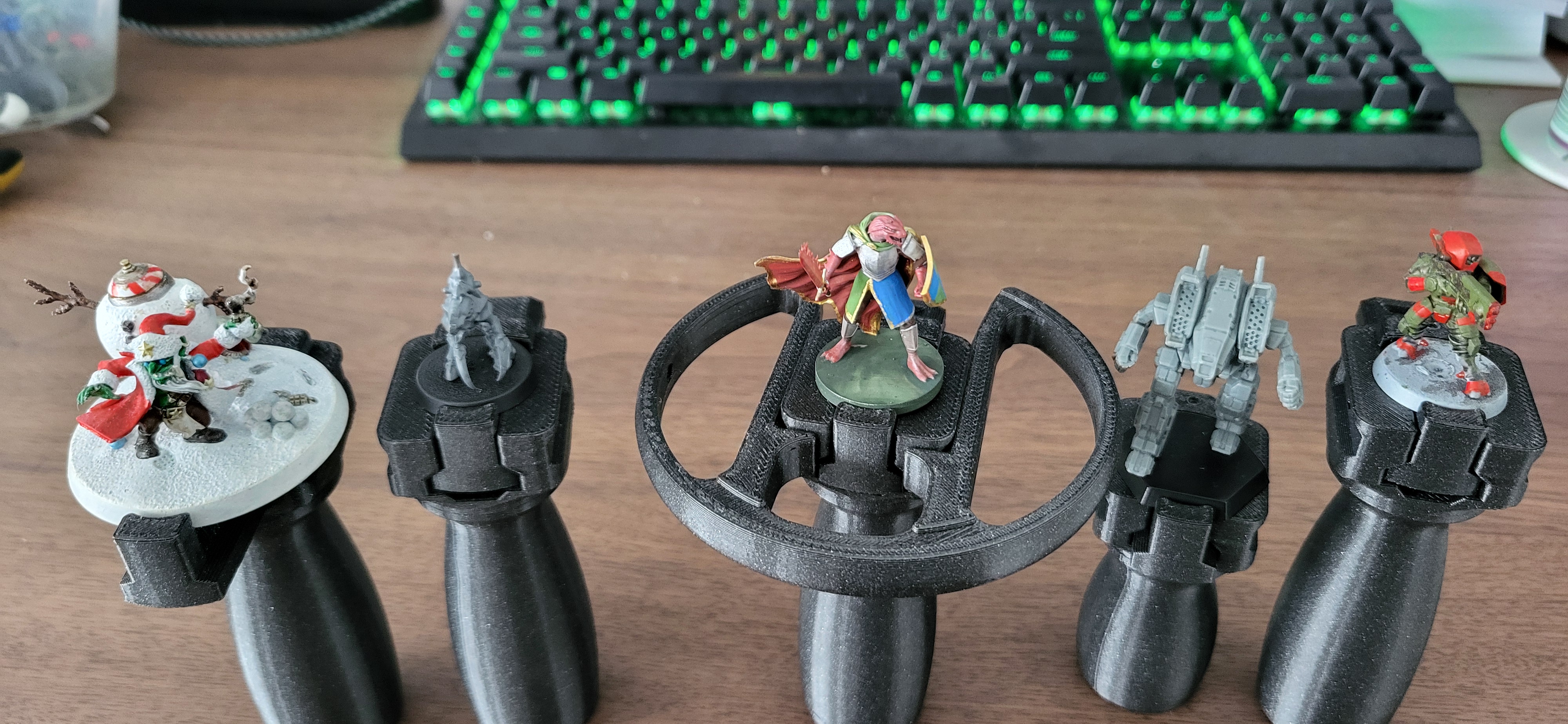 Miniature Paint Handle Mk3 3D model
