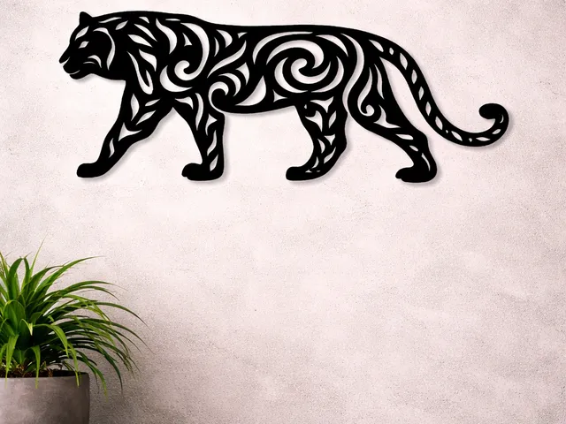 Tribal Tiger Wall Art