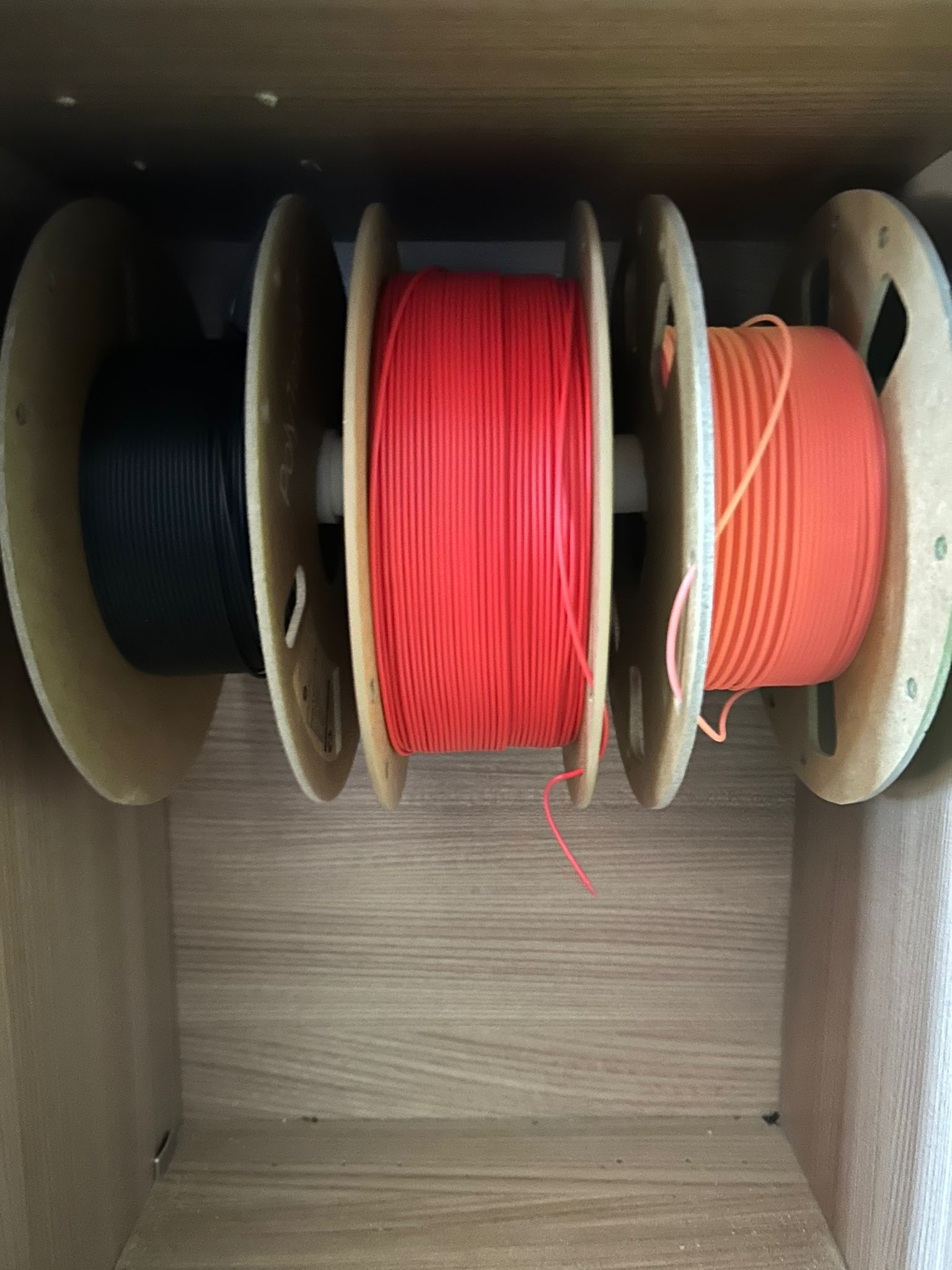 Modular Spool Holder with wall brackets