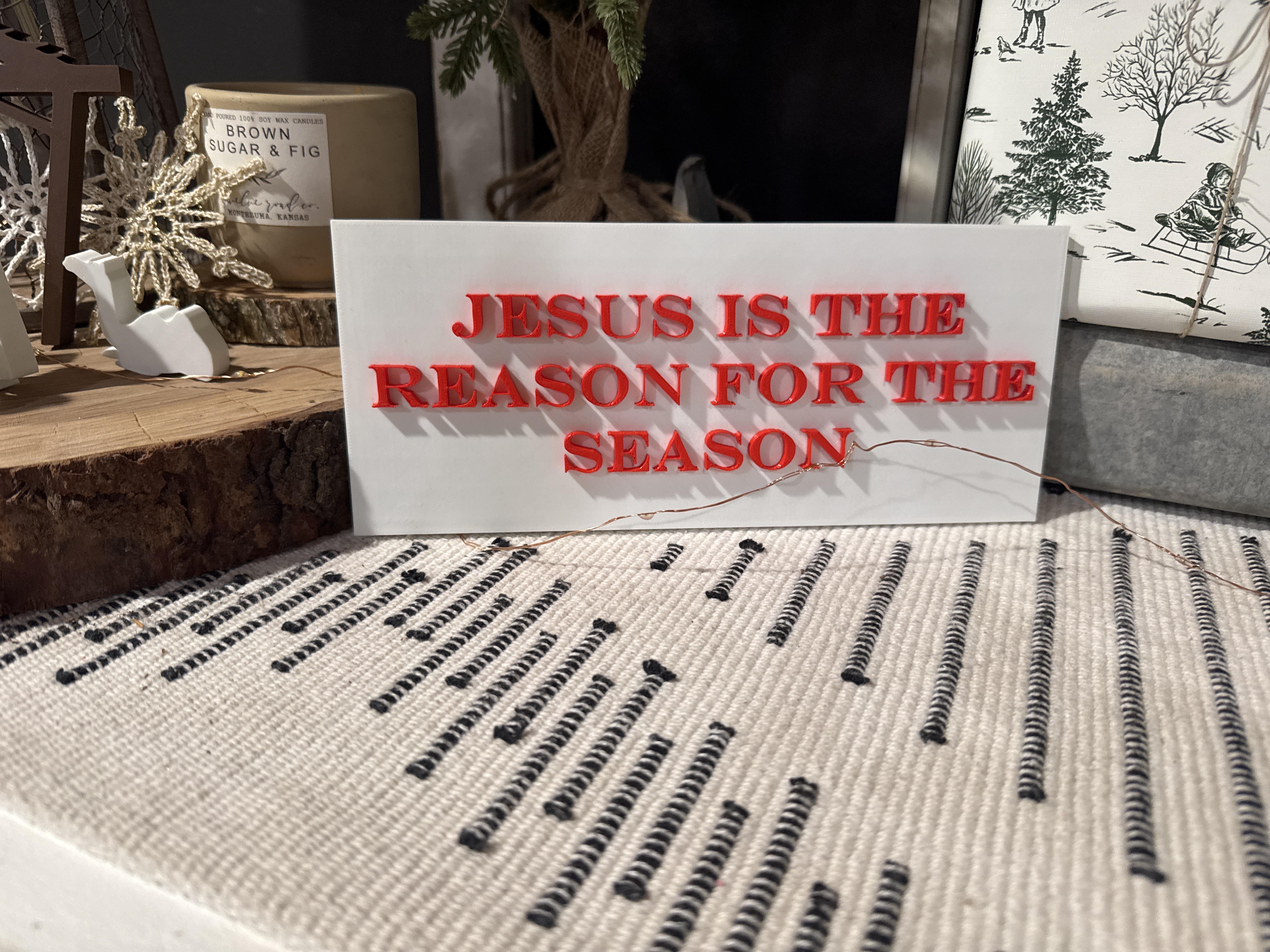 Jesus is the Reason for the Season sign