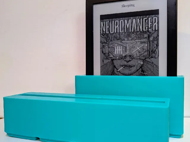 Gridfinity Kobo Clara 2E e-reader bins (vertical and horizontal)