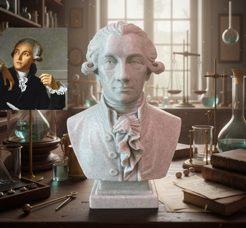 Antoine-Laurent de Lavoisier – Buste