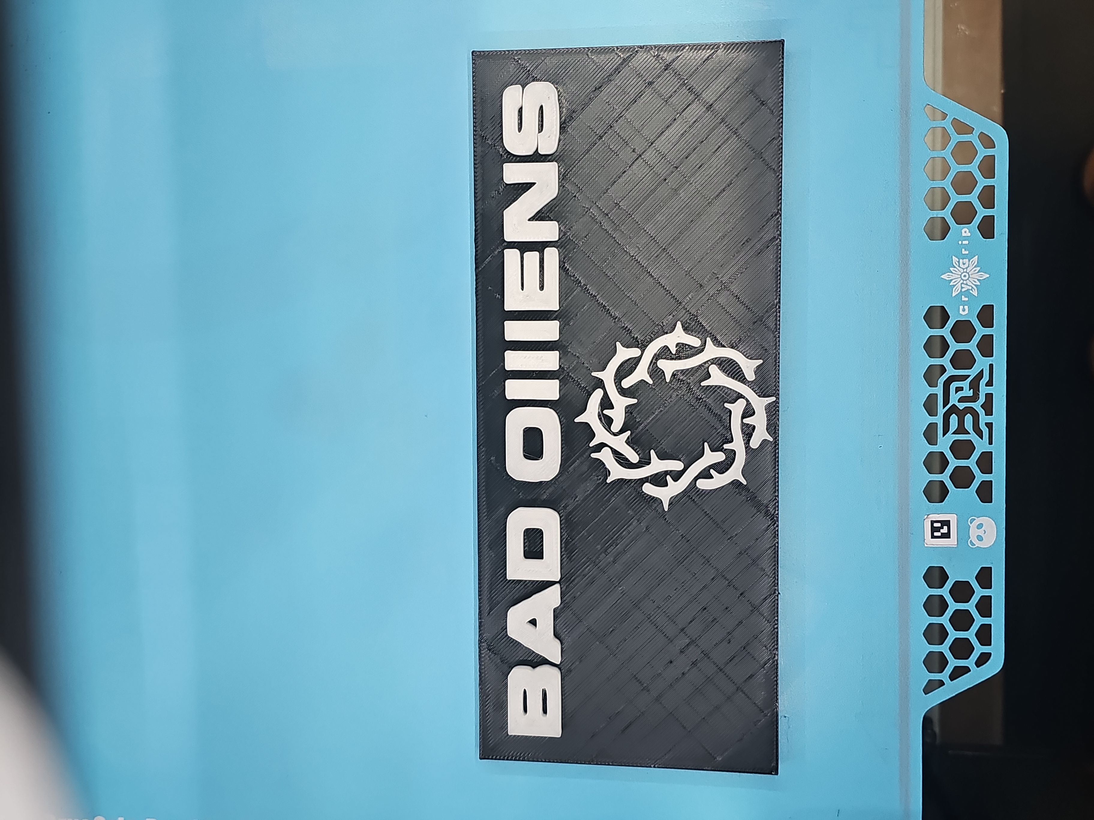 Bad Omens Rock Band Logo Wall Sign Plaque