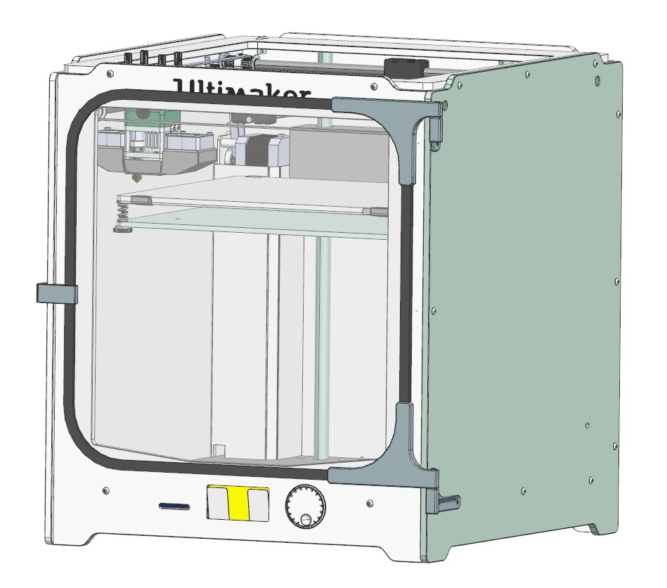 Ultimaker 2/2+ FRONT DOOR