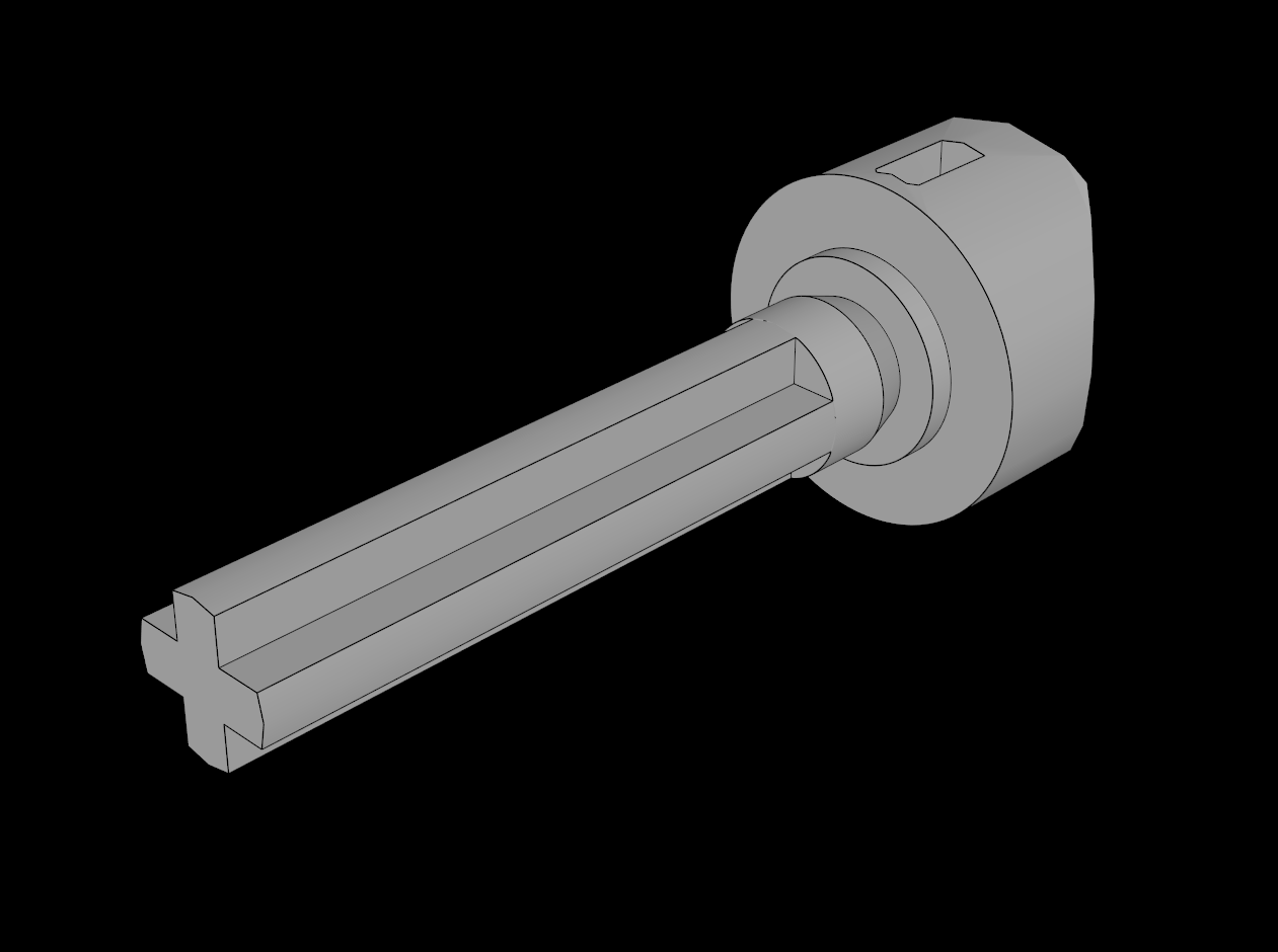 Lego Compatible (52730.dat) Technic Steering Constant Velocity 8mm Joint Female