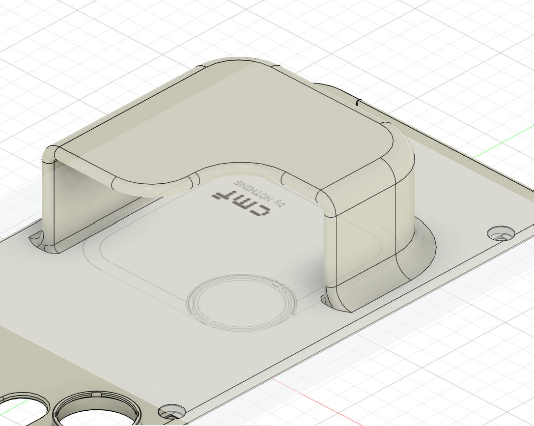 CMF Buds Case Holder for CMF Nothing Phone 2 Pro 3D model thumbnail