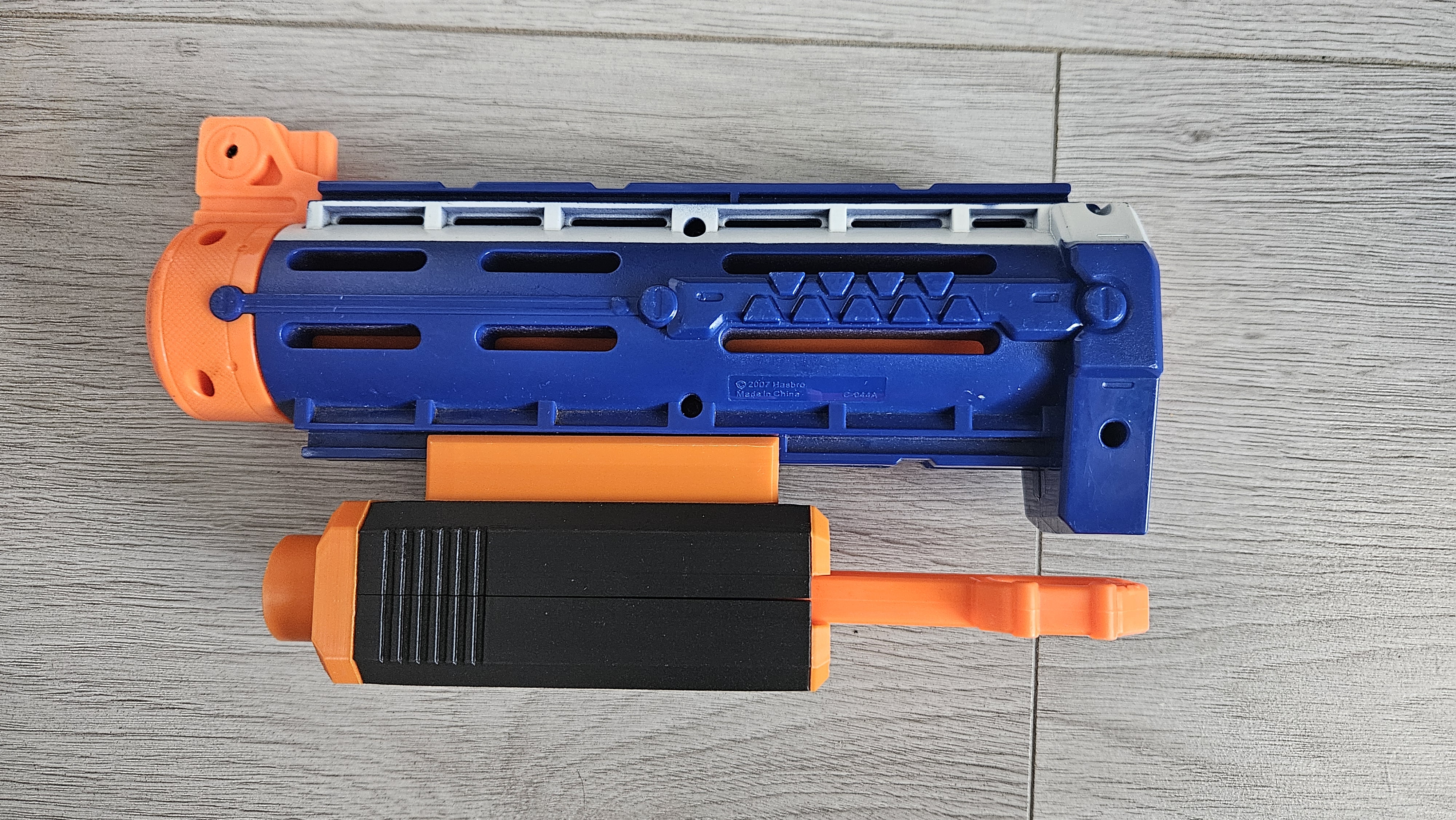 Pickrocket2 Offset Nstrike rail mount