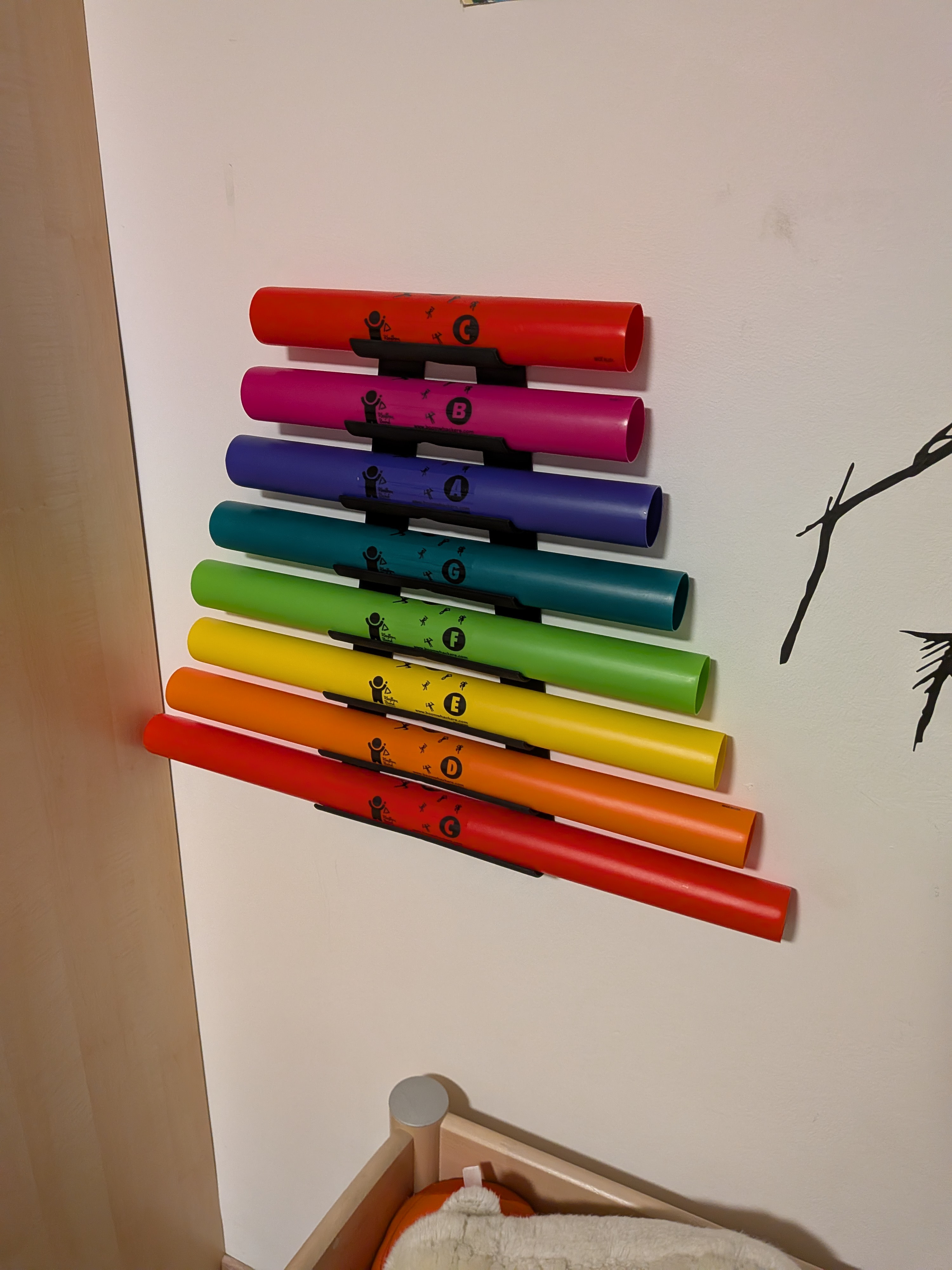 Boomwhacker Wandhalterung / Wallmount