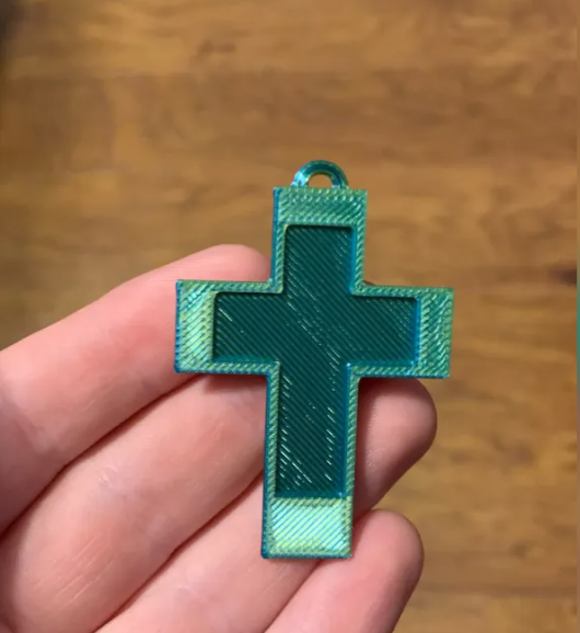 Cross key chain