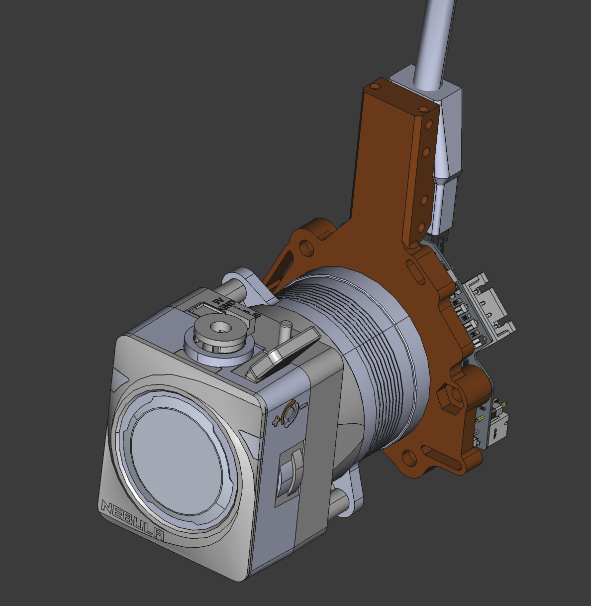 EBB36 Gen2 Mount for Nebula Extruder