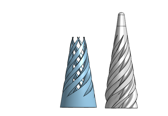 Spiral Cone Fidget ( Long )