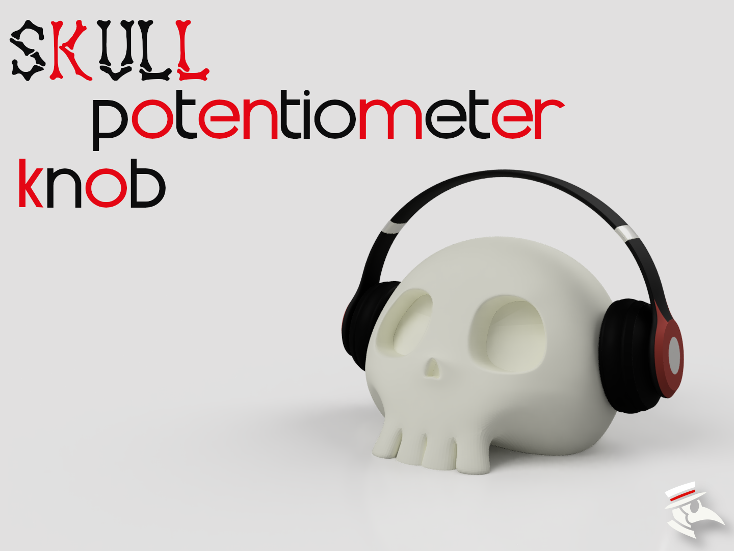 Skull Potentiometer Knobs