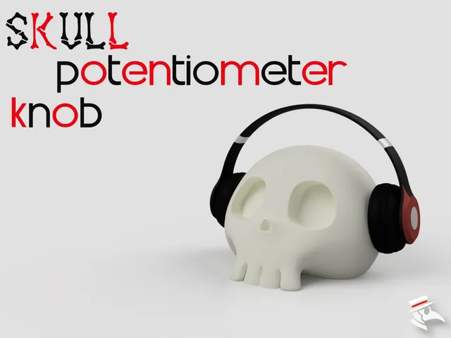 Skull Potentiometer Knobs
