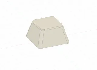 Optimized MX Keycap
