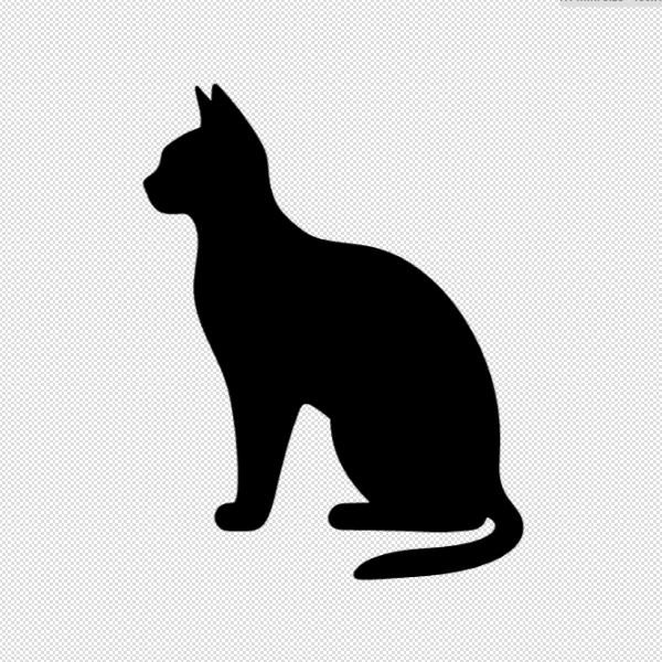 Cat decoration 2d v.2