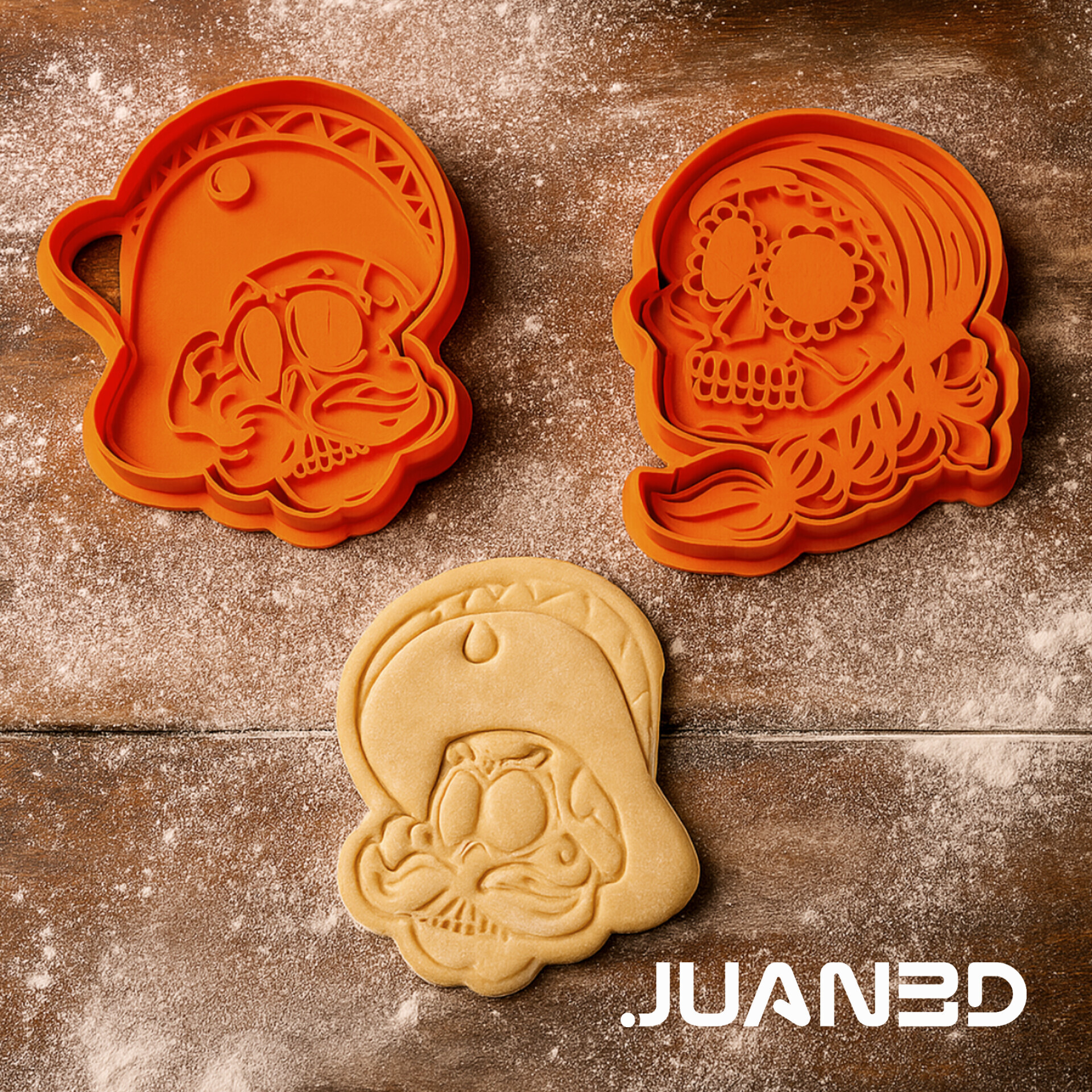 Cortantes Calaveras Mexicanas Halloween