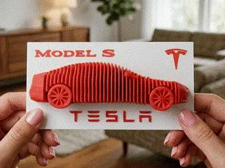 Tesla Model S Layered Model