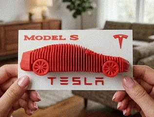 Tesla Model S Layered Model